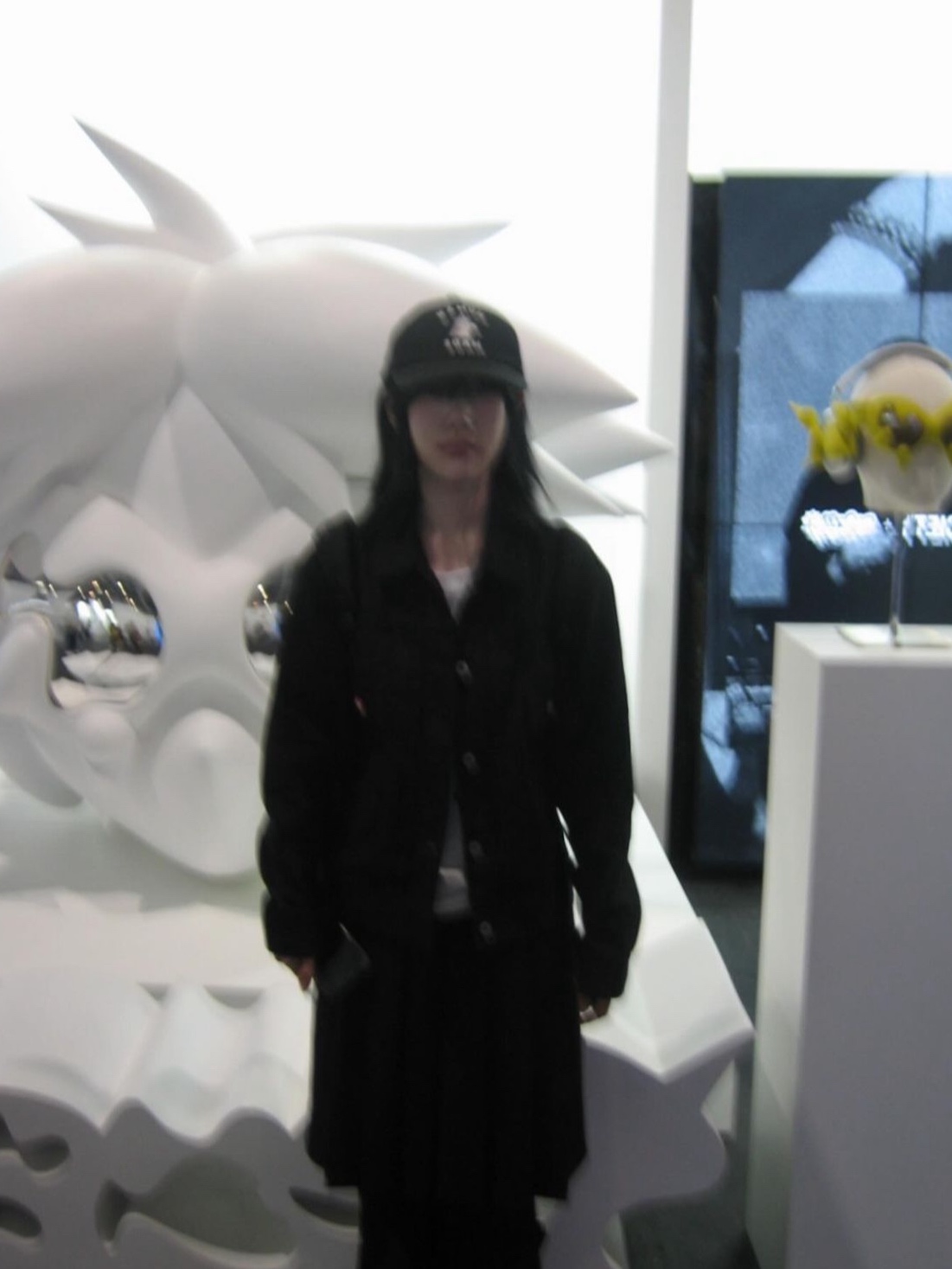 Human Made Worksout 20th Anniversary Jindo Dog 6 Panel Cap Black, Human Made x Verdy Girls Don't Cry Work Jacket Black 착용 스타일
