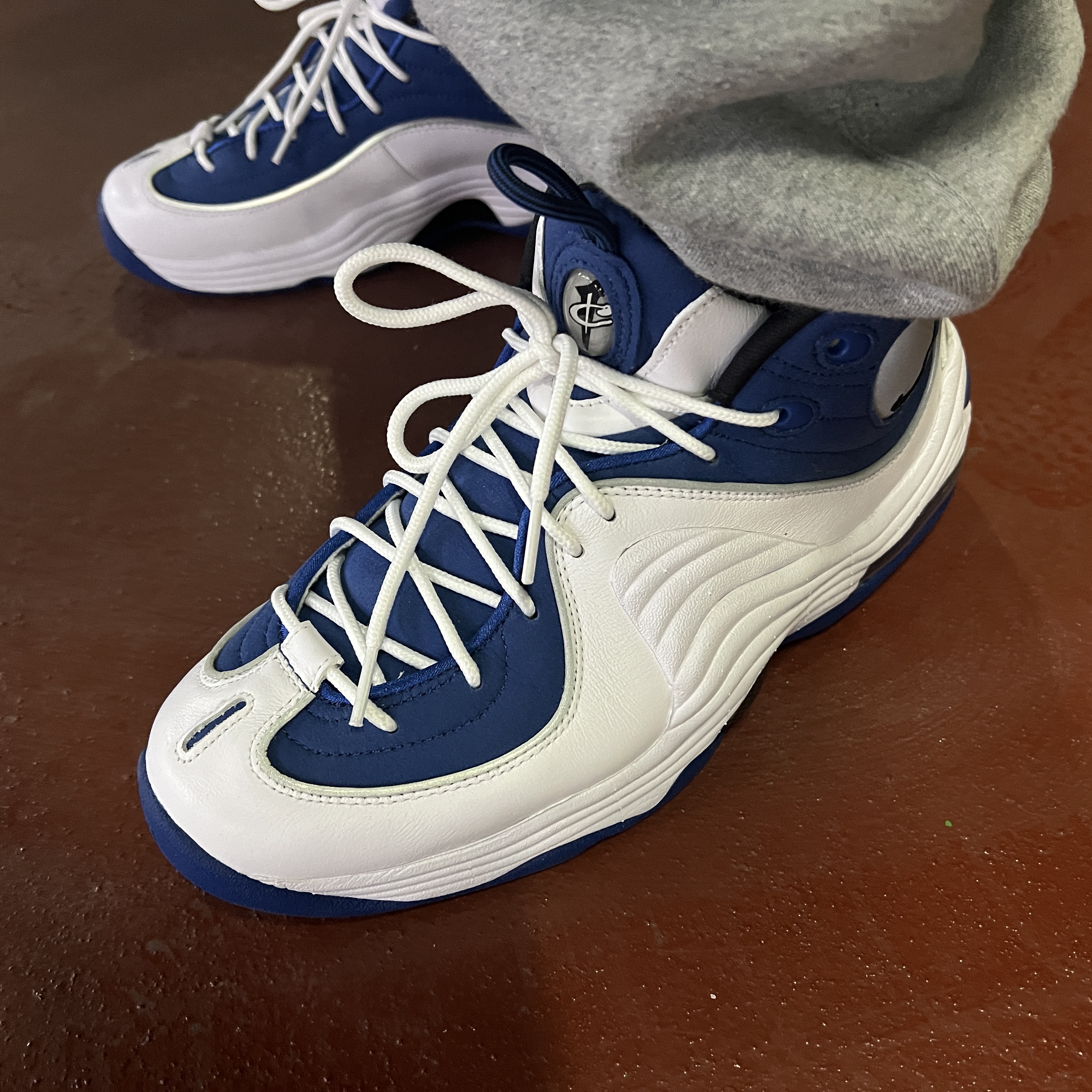 Nike Air Penny II Atlantic Blue 착용 스타일