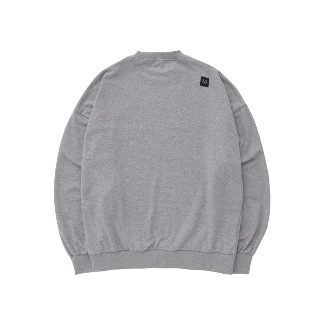 무센트 빅 로고 루즈핏 롱슬리브 맨투맨 그레이(MUCENT Big Logo Loose Fit Mtm Gray) - 2