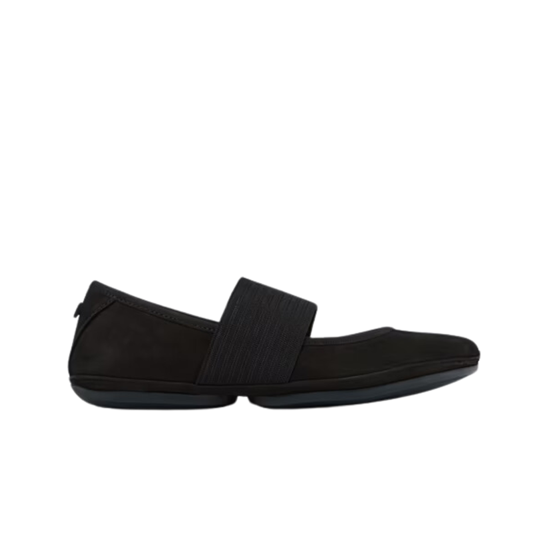 21595-254 (W) Camper Right Leather Mary Jane Black