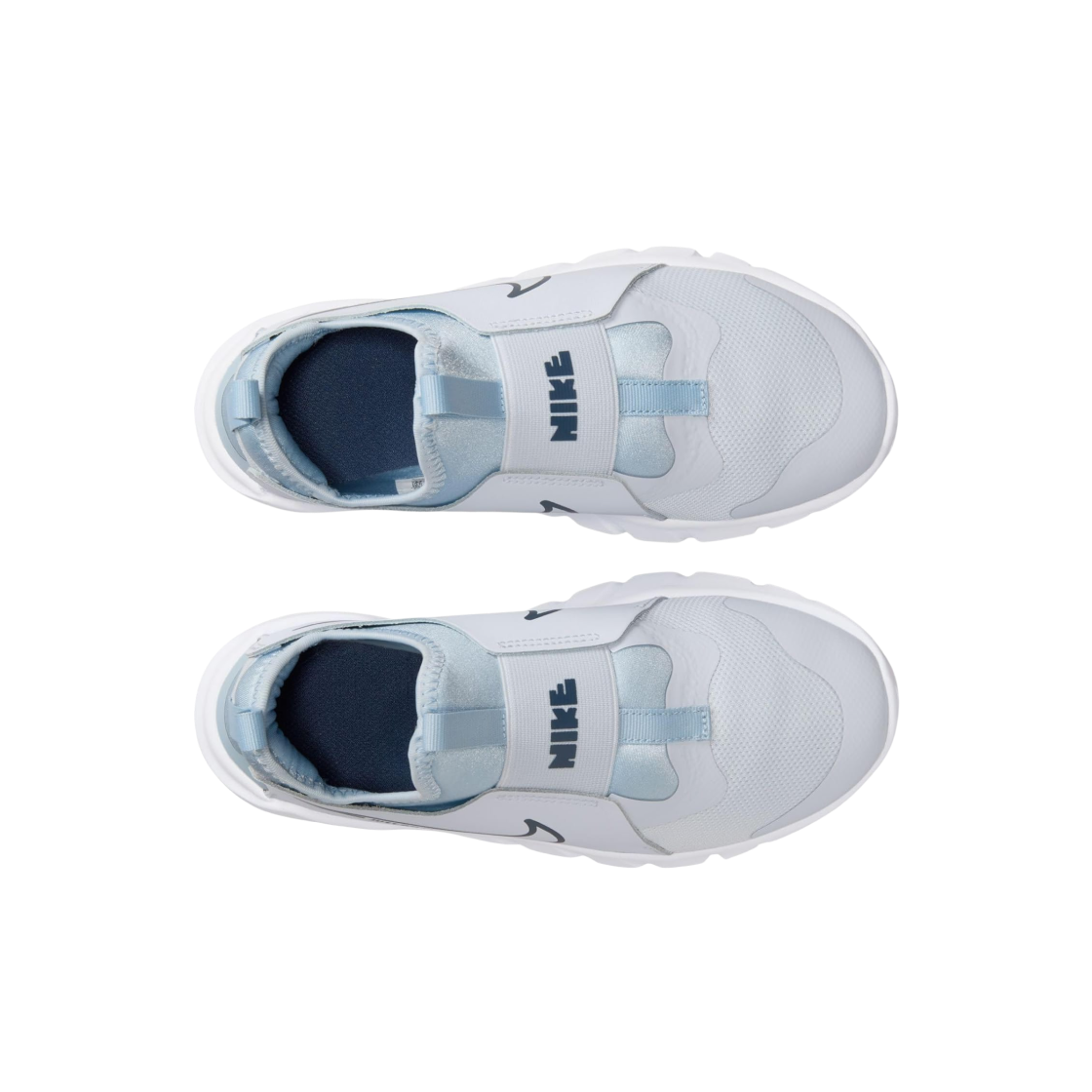 (GS) 나이키 플렉스 러너 2 풋볼 그레이 라이트 아머리 블루((GS) Nike Flex Runner 2 Football Grey Light Armory Blue) - 2