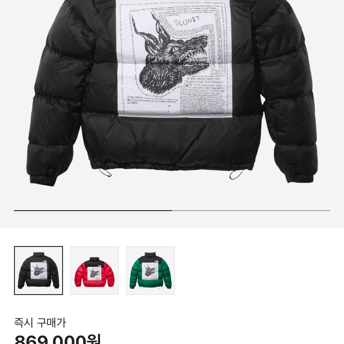 Supreme x The North Face Nuptse Jacket Black - 24FW 착용 스타일