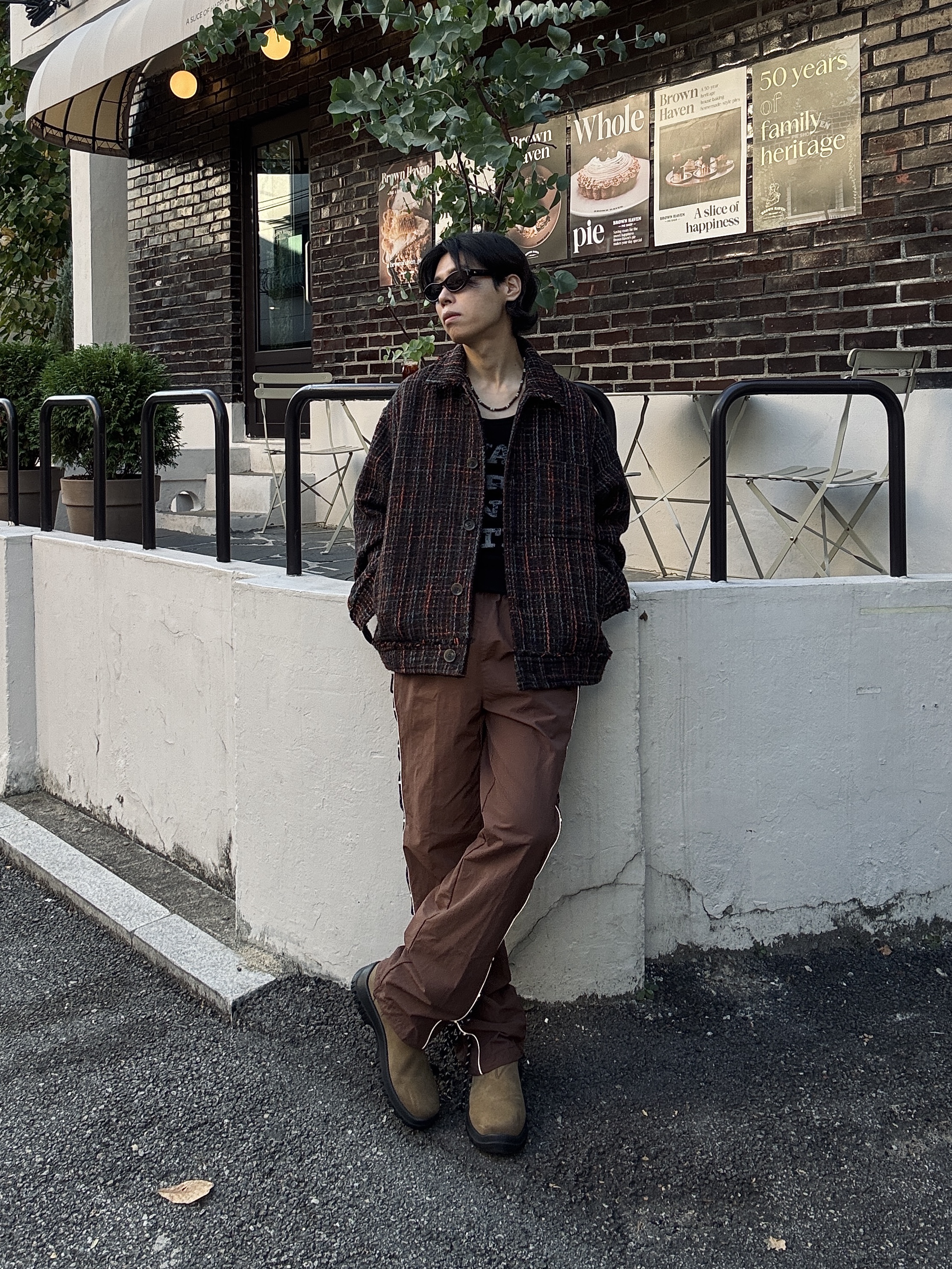 Tretorn Pitea Chelsea Boots Brown 착용 스타일 - 2