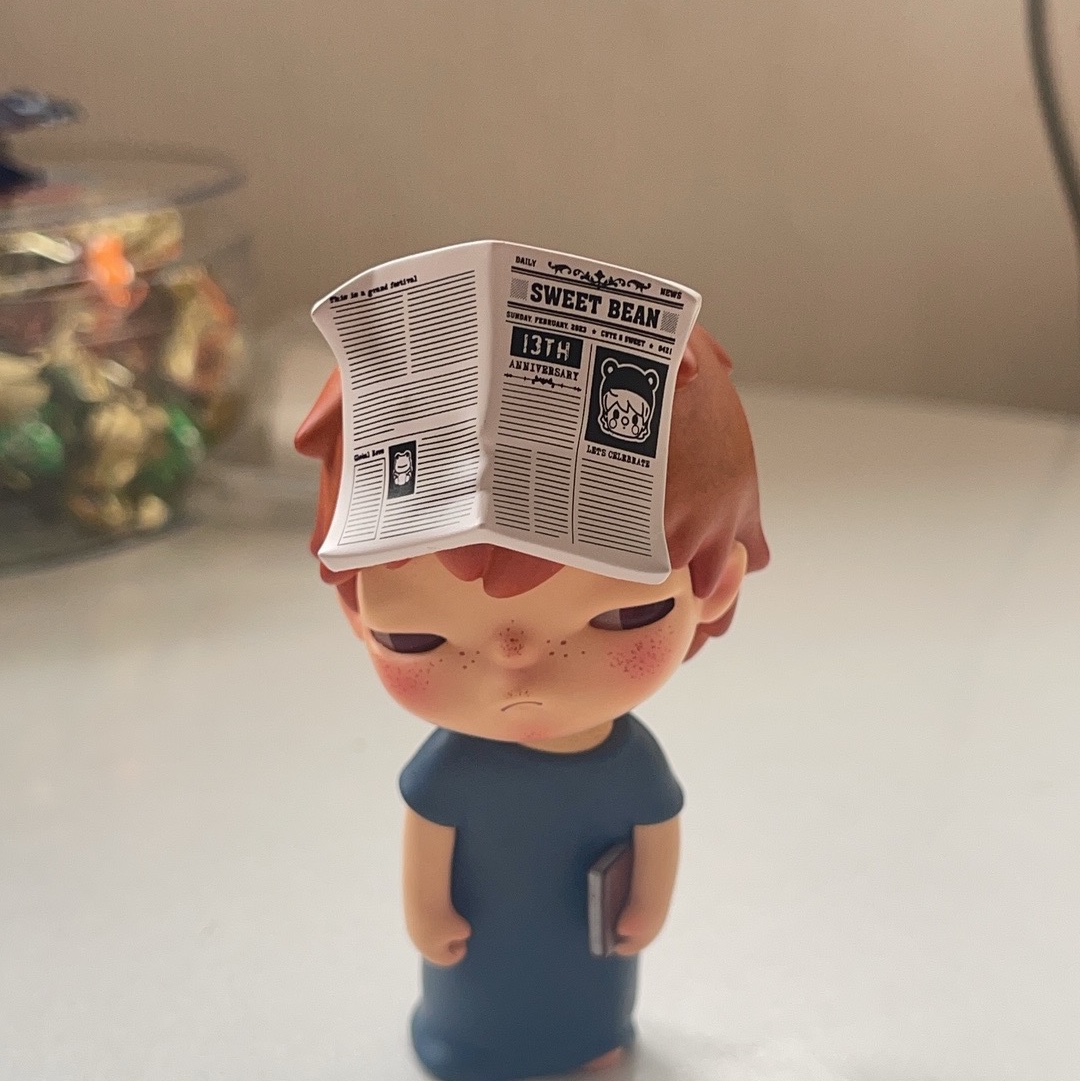 Pop Mart Hirono Mime Series Sealed Case (12 Blind Boxes) 착용 스타일 - 5