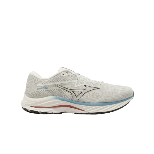 Mizuno Wave Rider 27 SW Snow White Adriatic Blue