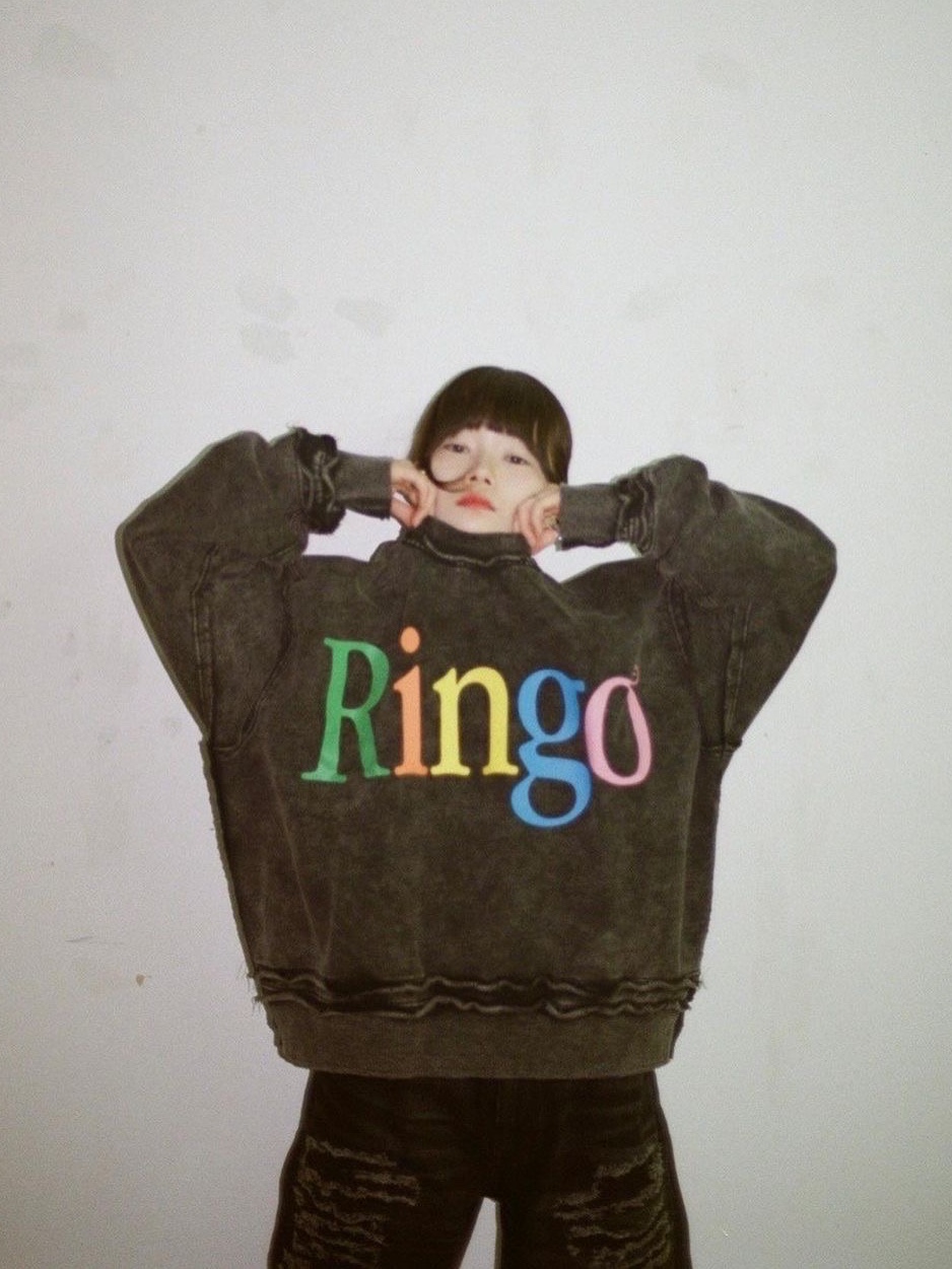 Flagstuff Ringo Boro Sweat Black - 24FW 착용 스타일