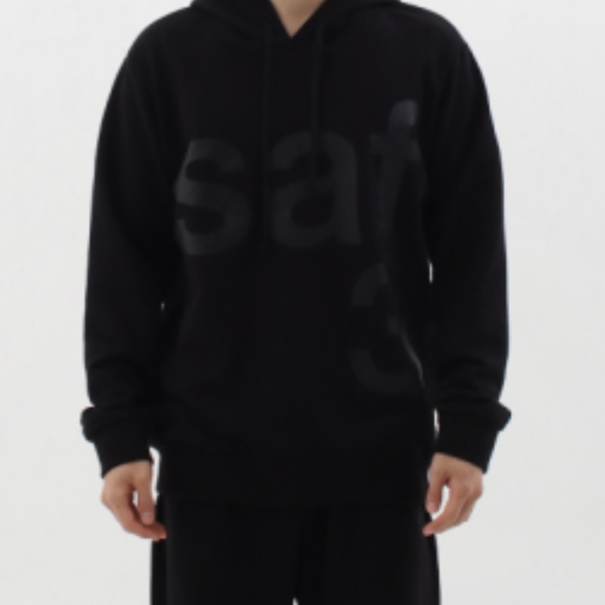 [KREAM 단독] Safarispot Basic Safari Hoodie Black 착용 스타일
