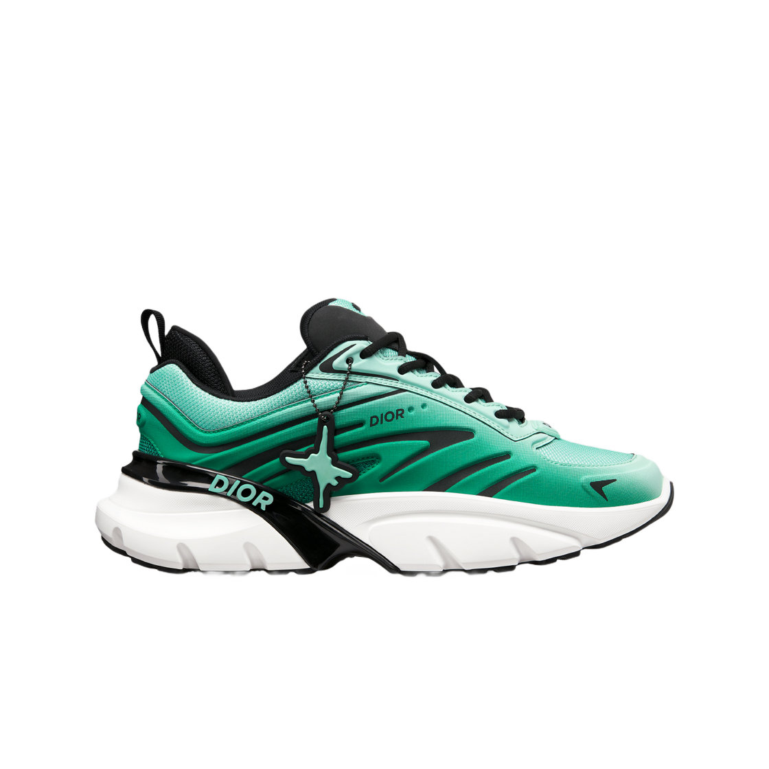 디올 x 루이스 해밀턴 B44 블레이드 스니커즈 리미티드 앤 넘버드 에디션 그라디언트 그린(Dior x Lewis Hamilton B44 Blade Sneakers Limited and Numbered Edition Gradient Green) - 1