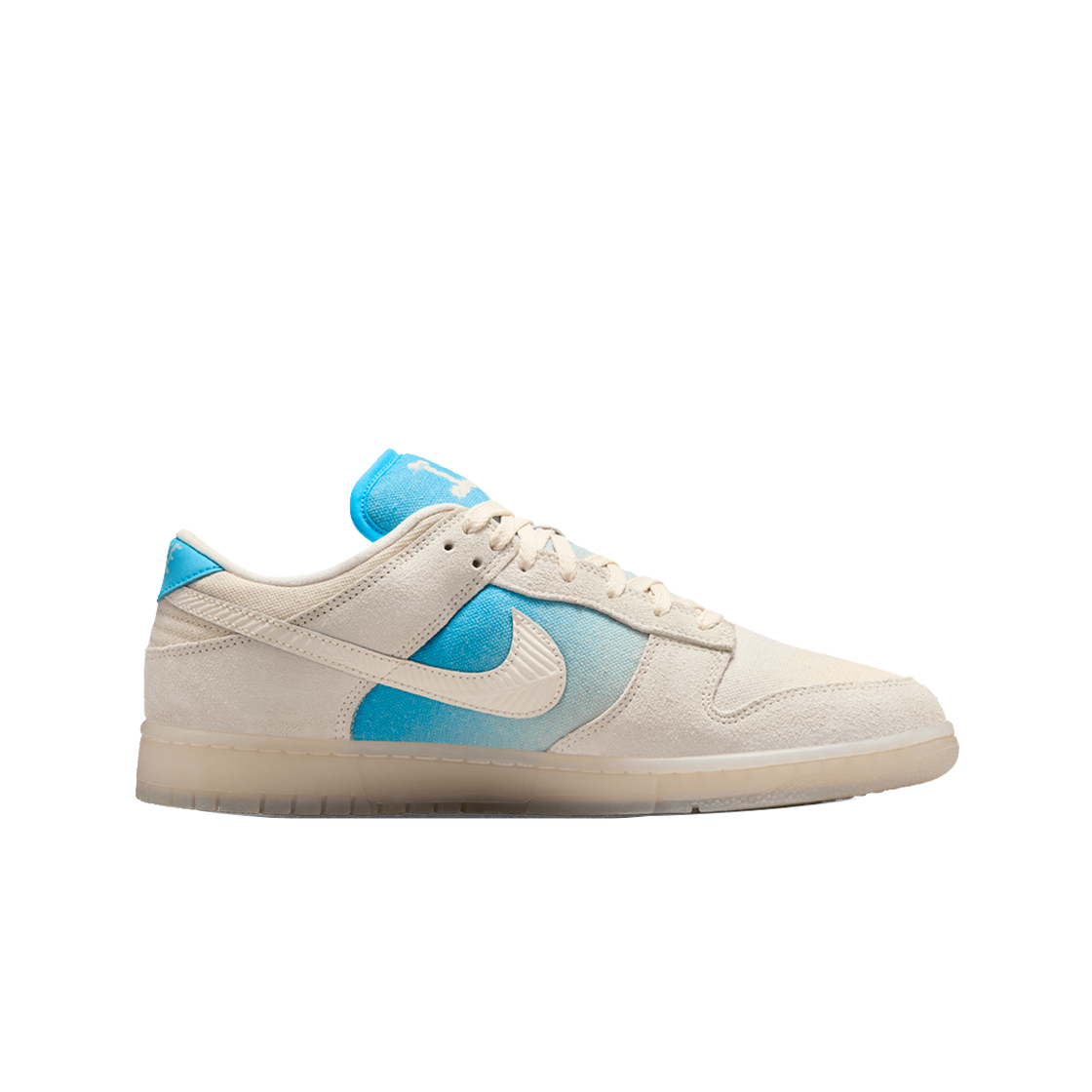 HQ3621-133 Nike Dunk Low Pale Ivory Baltic Blue
