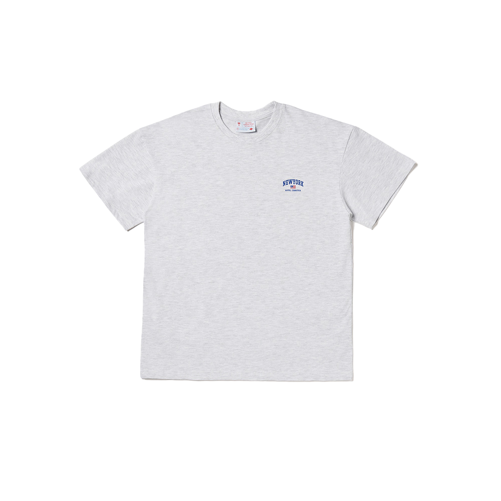 CNYTS033U0 Hotel Cerritos New York HC T-Shirt MelangeGray