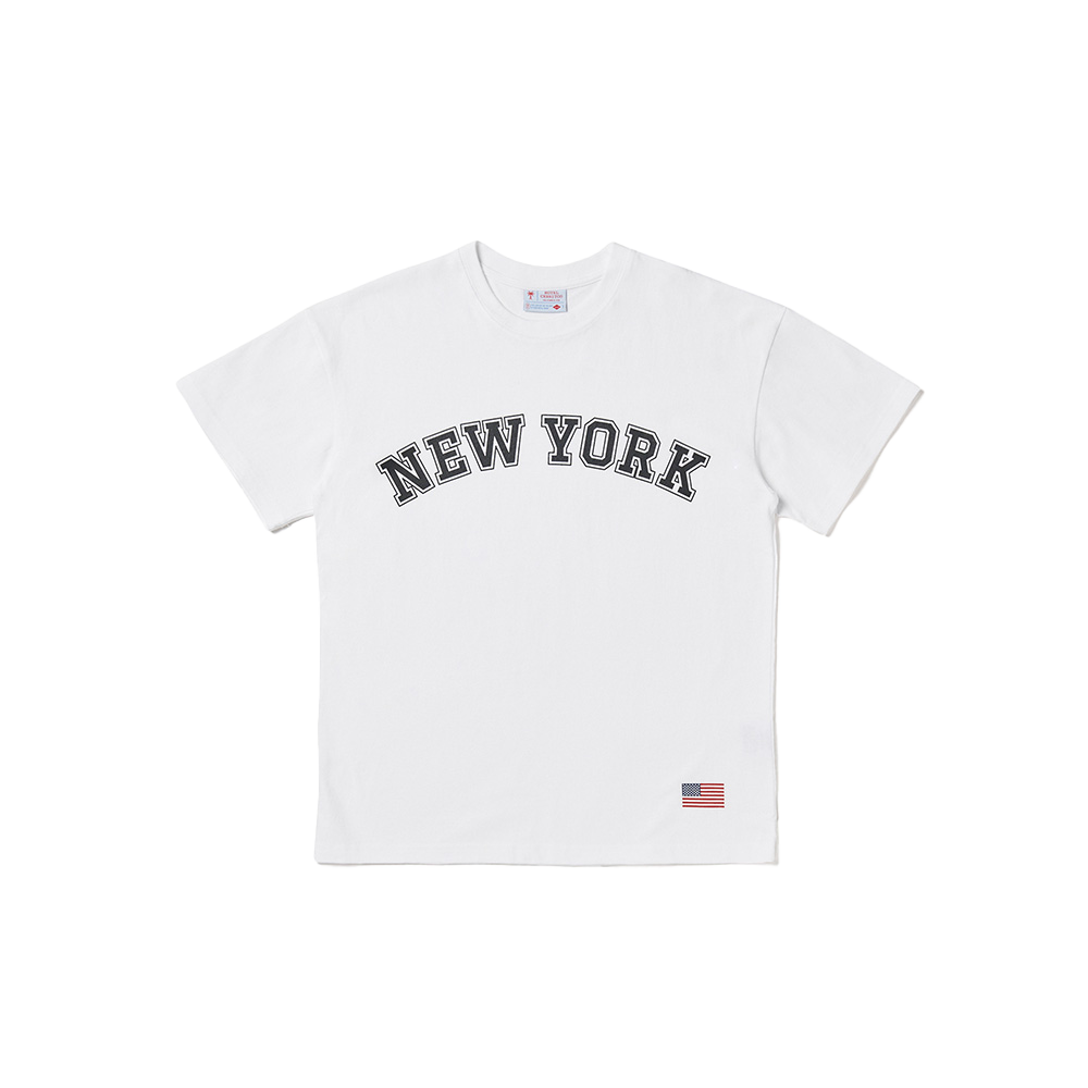 CNYTS034U0_WT Hotel Cerritos New York T-Shirt White