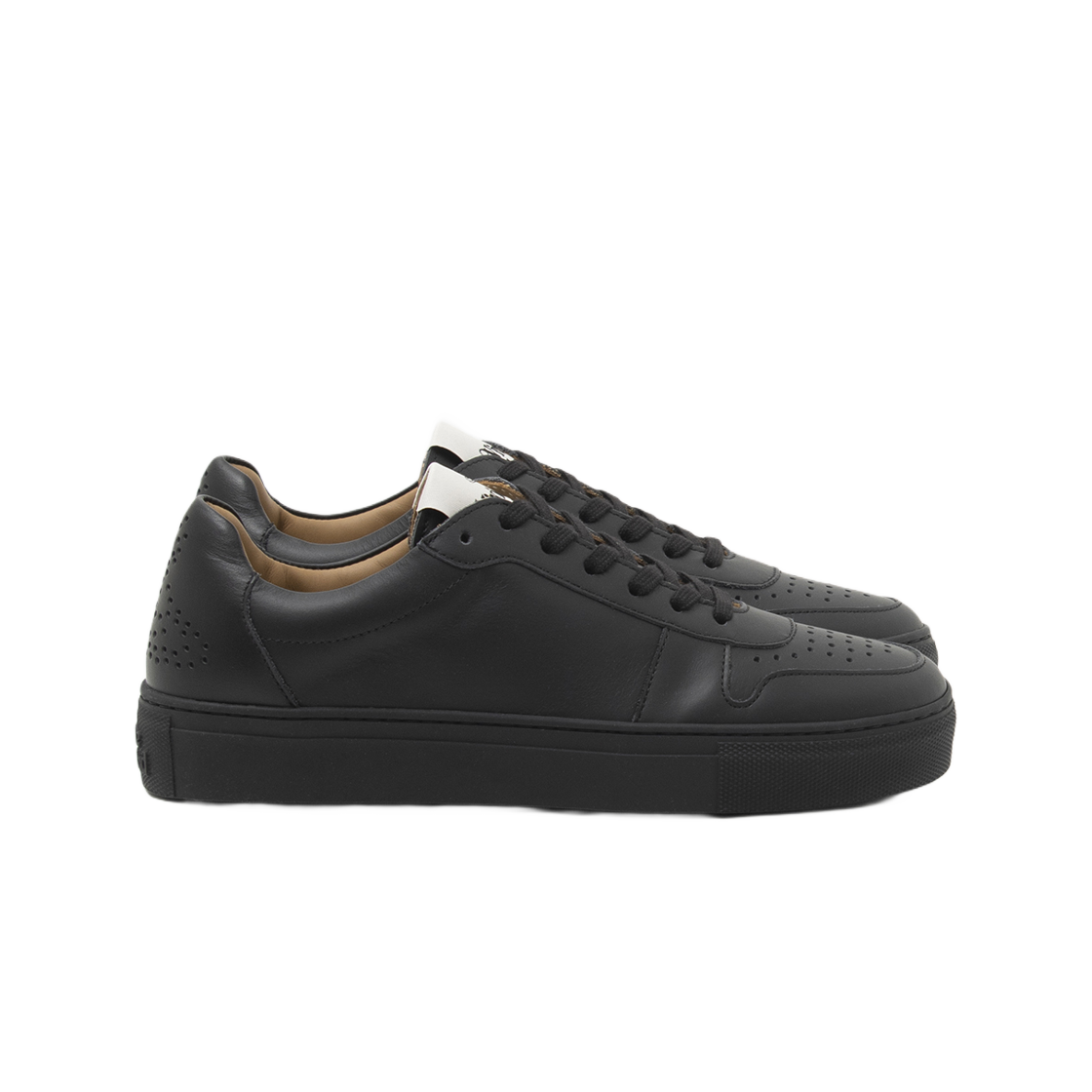 506847971 Vivienne Westwood Classic Punch Trainer Low Top Sneakers Black