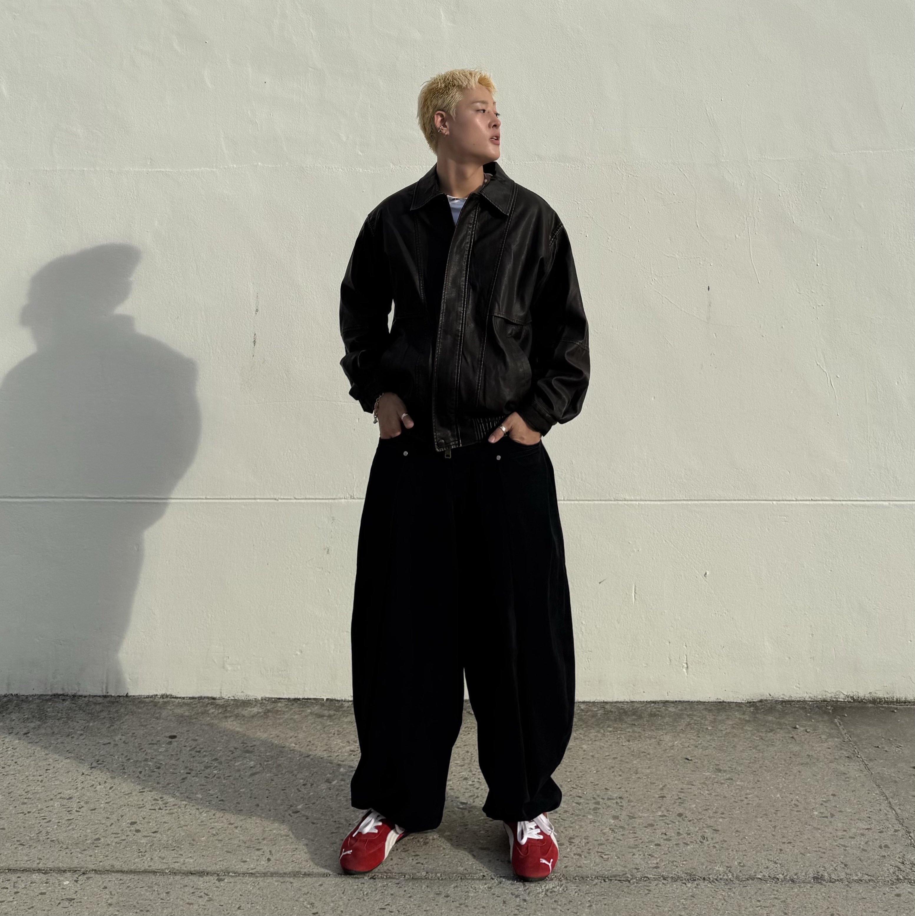 Puma Speedcat OG Red White 착용 스타일
