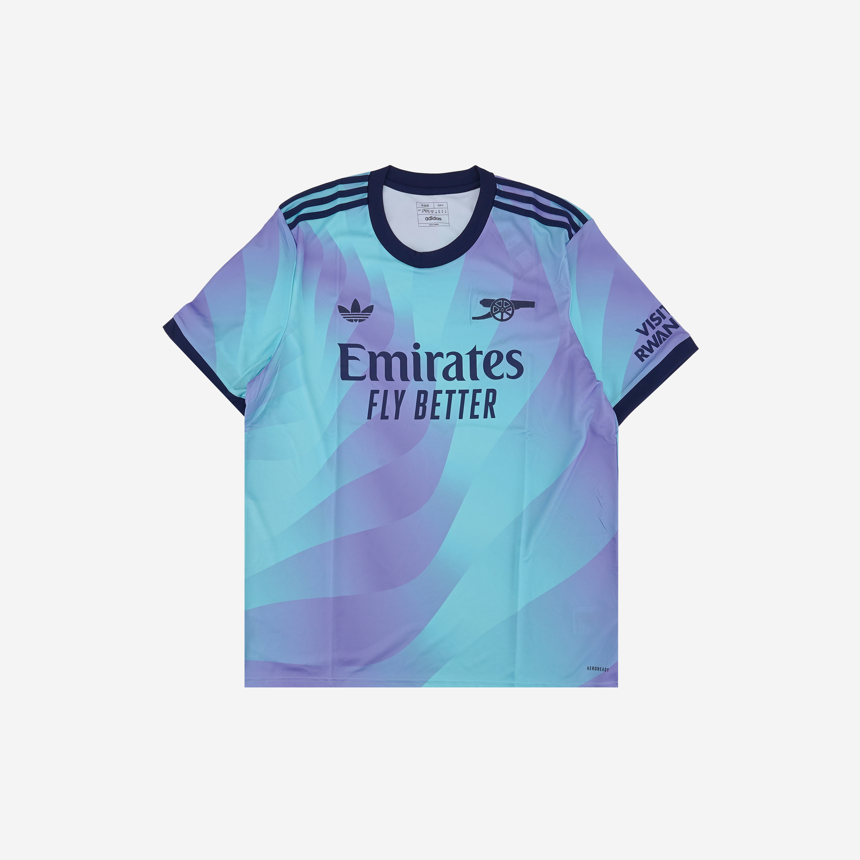 Adidas Arsenal 2024/25 3rd Jersey Clear Aqua - KR Sizing (Non Marking Ver.)
