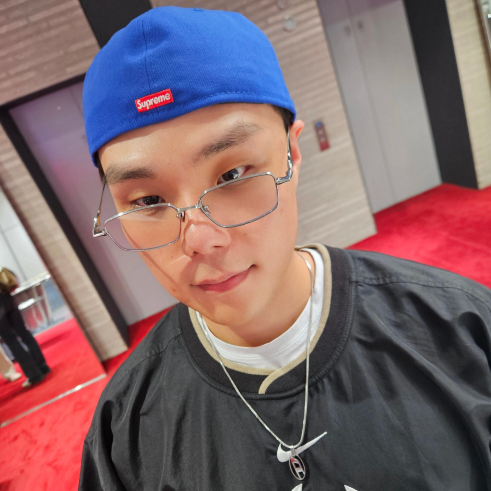 Supreme x New Era Screw Ball S Logo Royal - 24FW, Diesel Dx1342 Stainless Steel Pendant Necklace Silver 착용 스타일