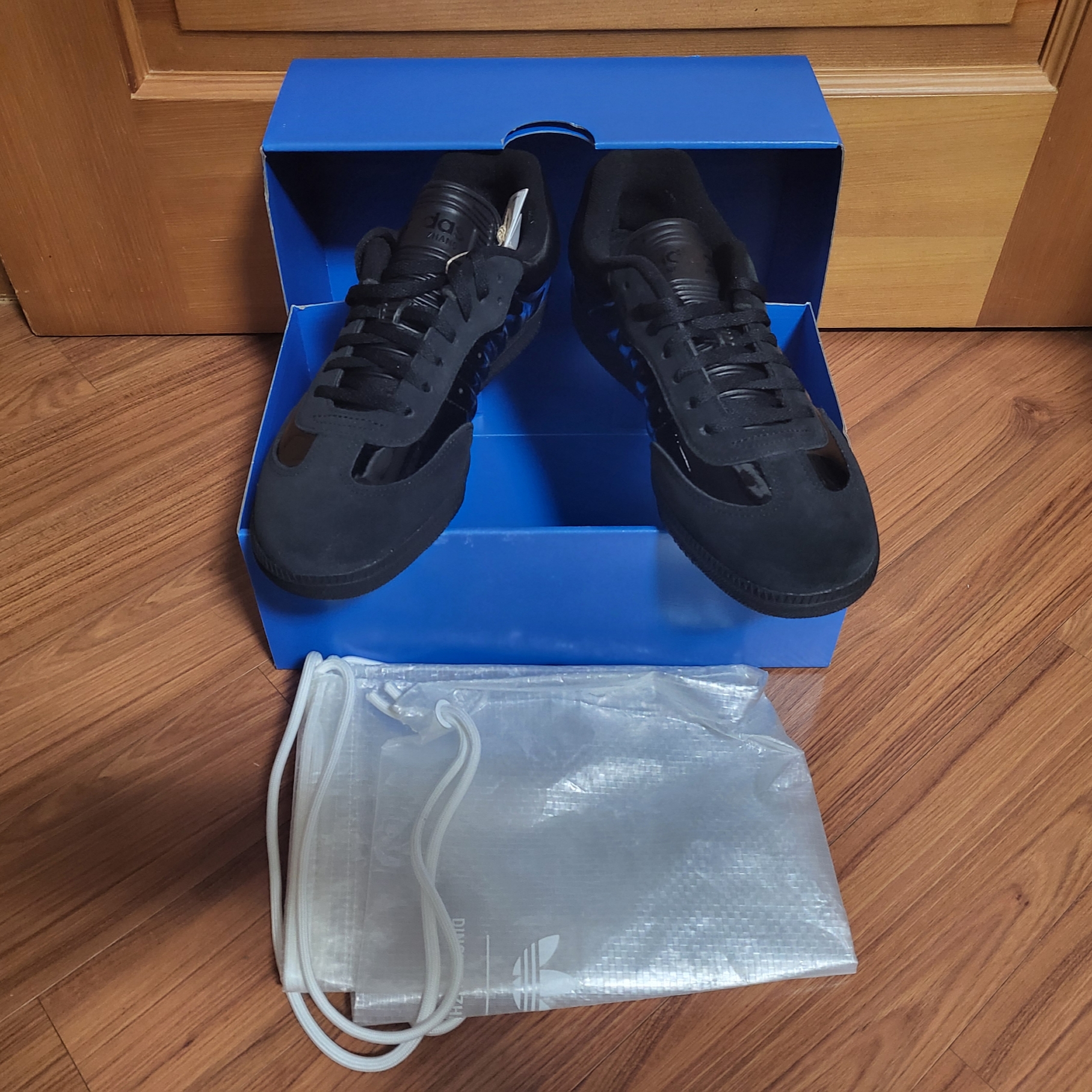 Adidas x Dingyun Zhang Samba Core Black 착용 스타일