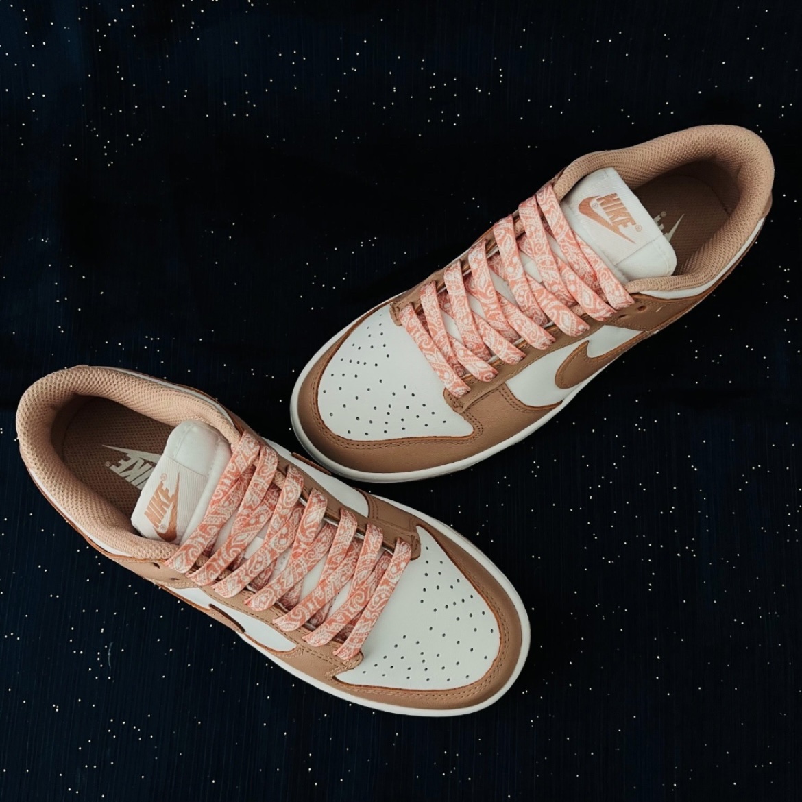 (W) Nike Dunk Low Rose Whisper 착용 스타일 - 3