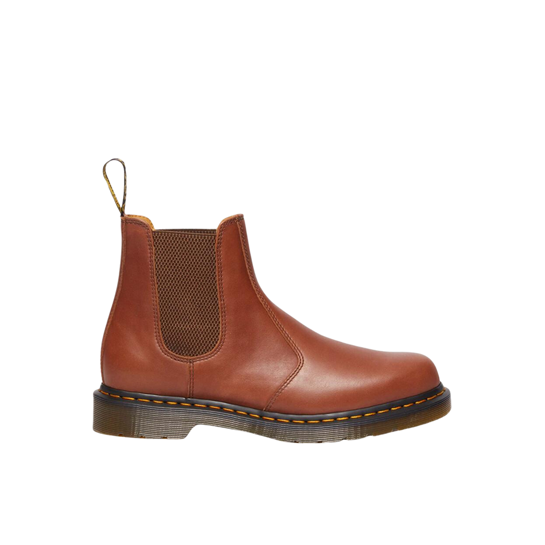 닥터마틴 2976 레더 첼시 부츠 새들 탄 카라라(Dr. Martens 2976 Leather Chelsea Boots Saddle Tan Carrara)