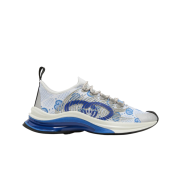 (W) Gucci Run Sneakers White Blue