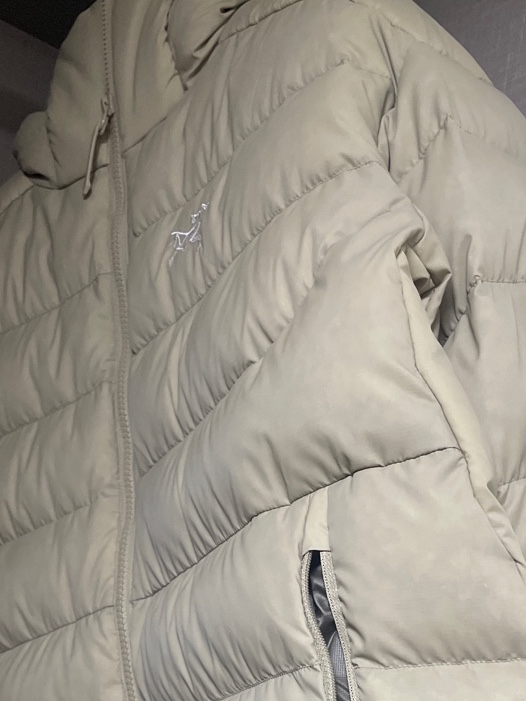 Arc'teryx Thorium Hoody Smoke Bluff 착용 스타일