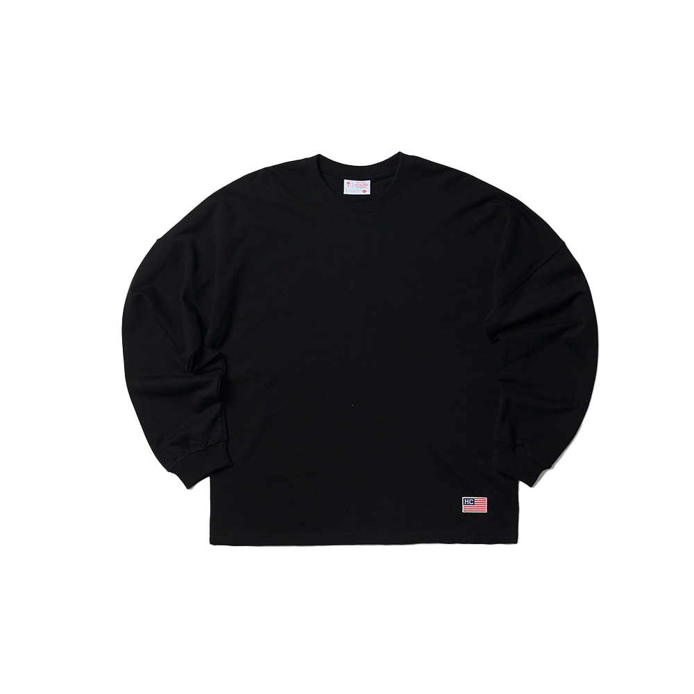 CHCTL044U0 Hotel Cerritos HC Washing Long Sleeve T-Shirt Black