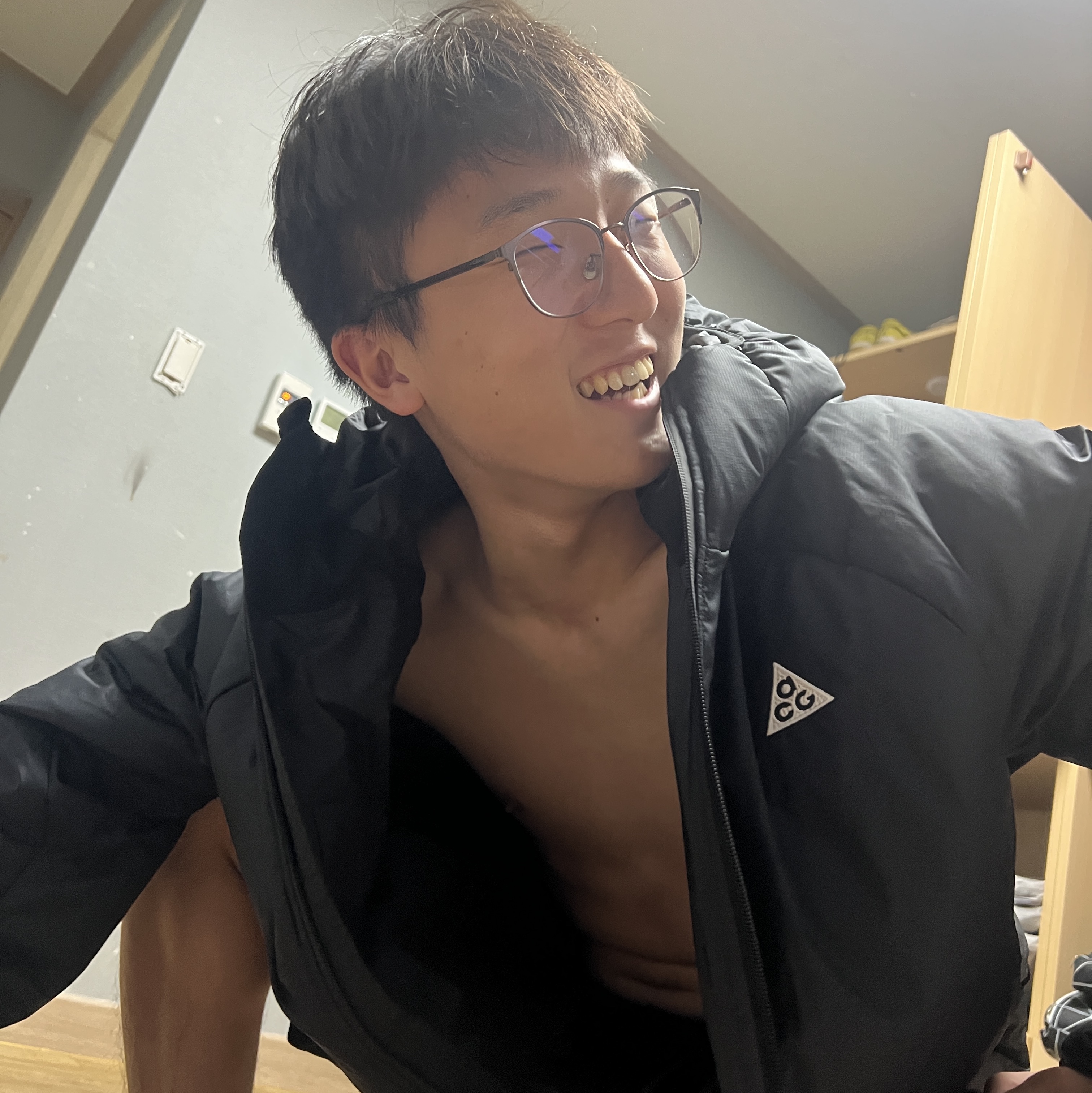 Nike ACG Rope De Dope Primaloft Therma-Fit Jacket Black Summit White - Asia 착용 스타일
