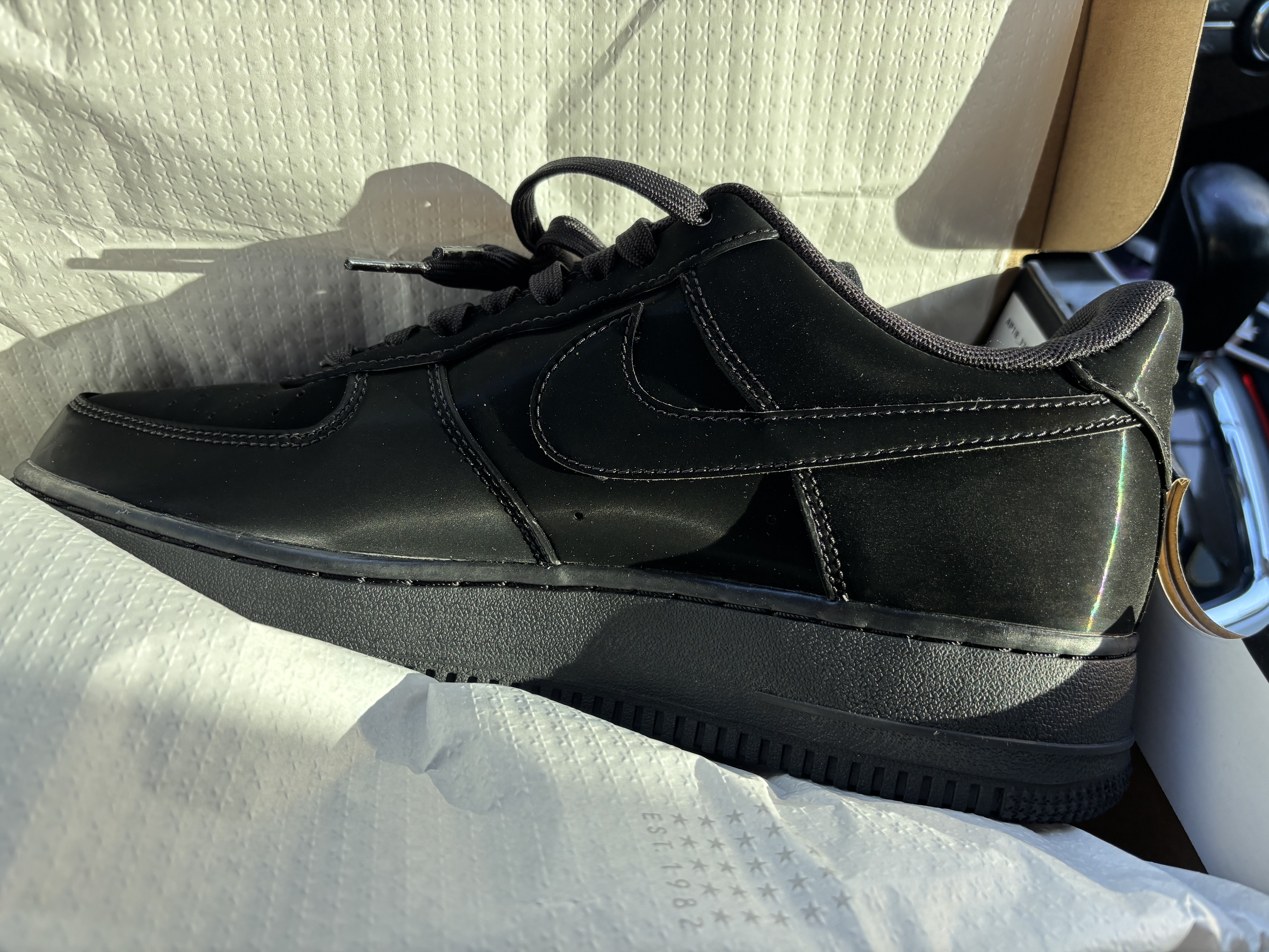 Nike Air Force 1 '07 LX Black 착용 스타일