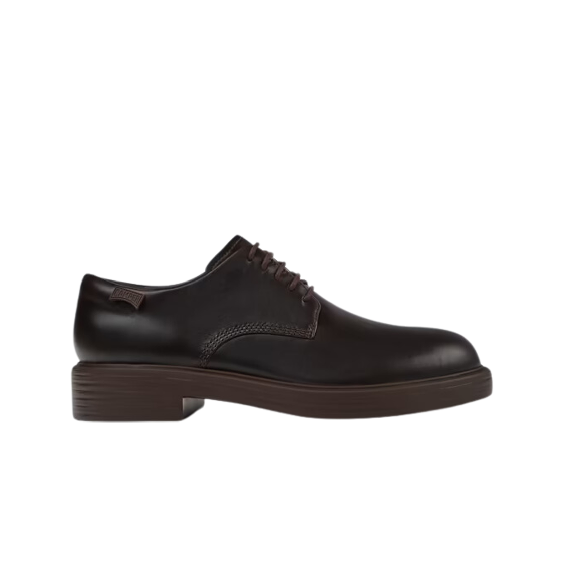 K100979-002 Camper Dean Leather Dark Brown