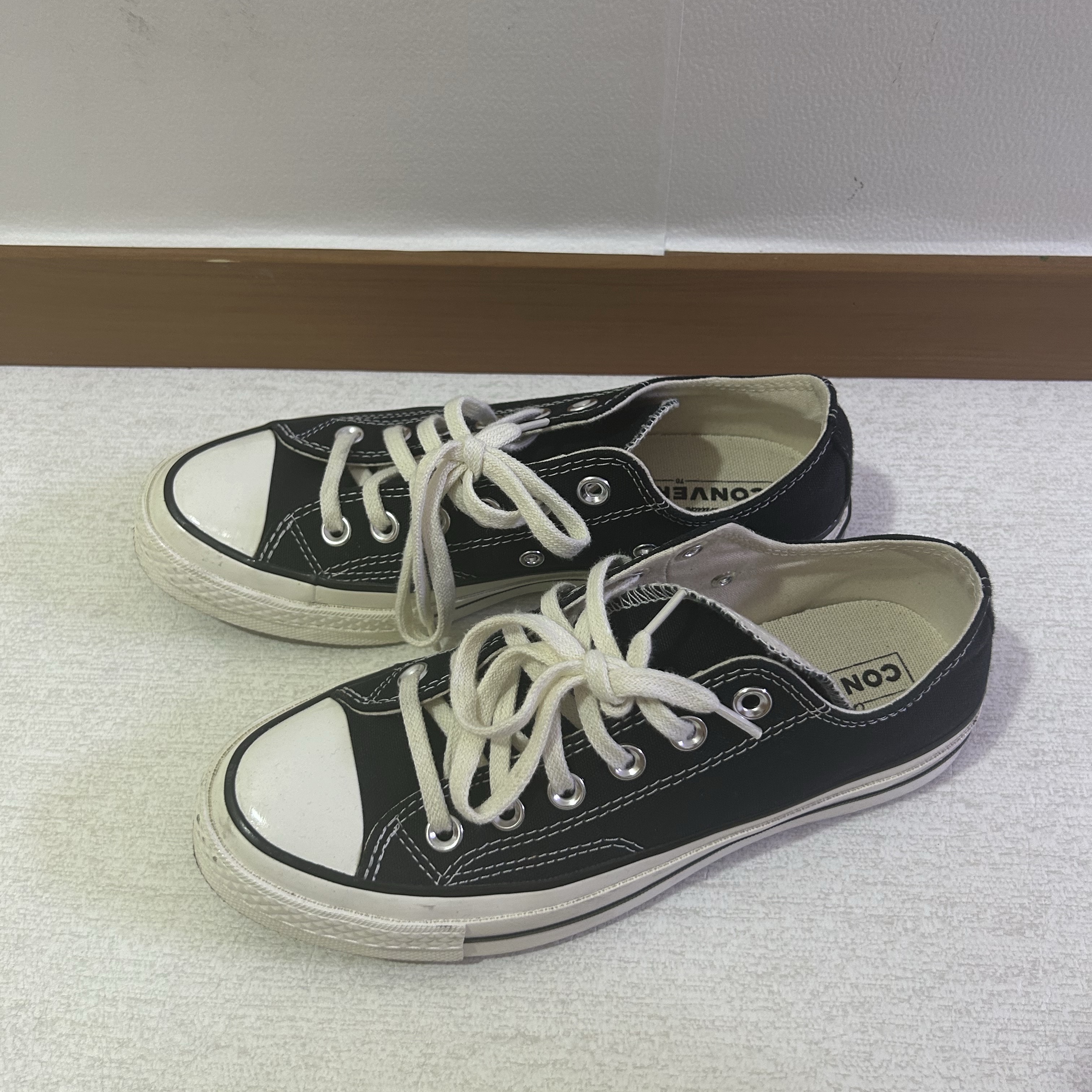 Converse Chuck 70 Ox Black - Standard 착용 스타일