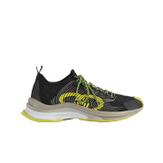 Gucci Run Sneakers Black Yellow