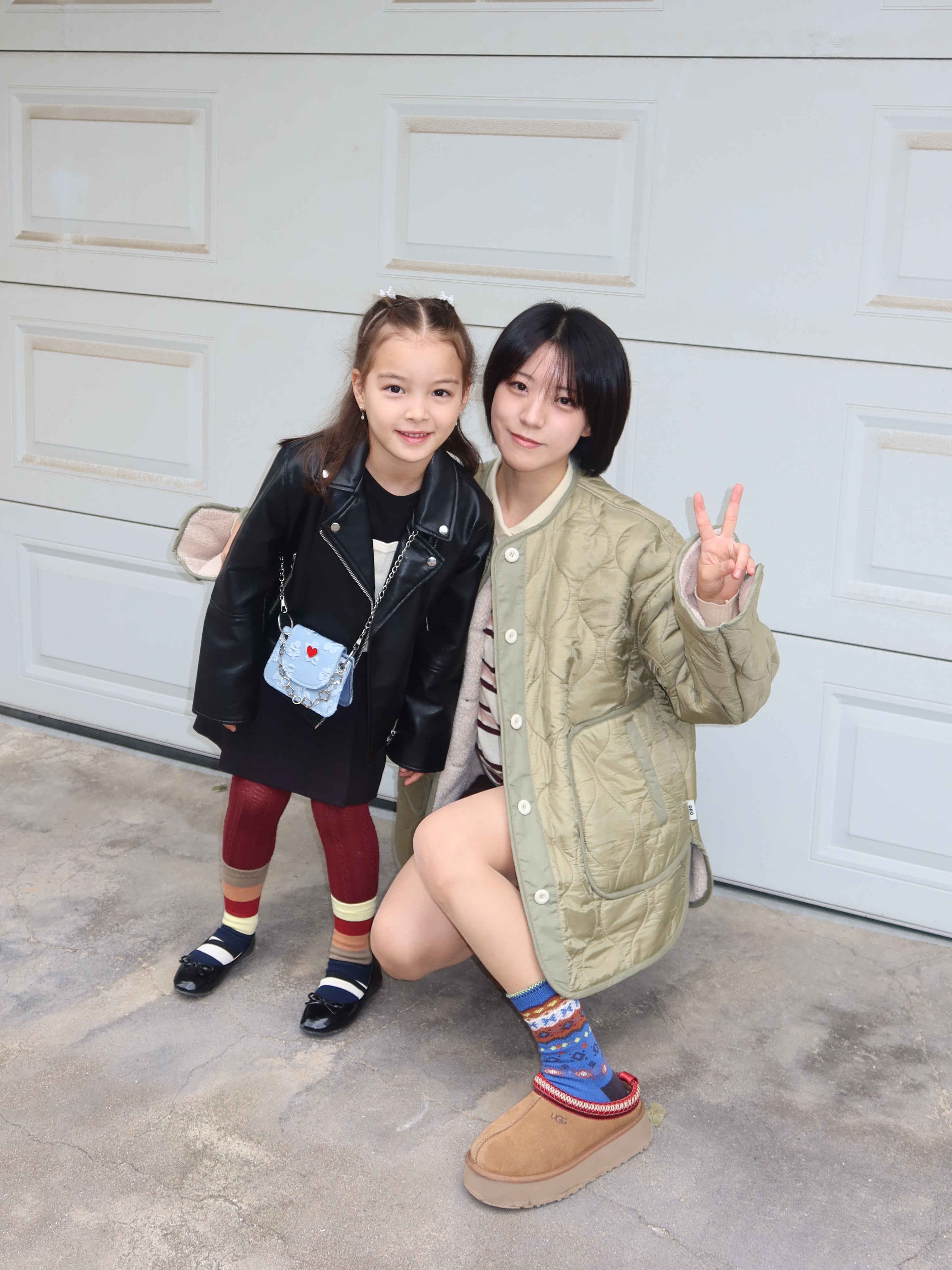 (W) UGG Tazz Slipper Chestnut 착용 스타일