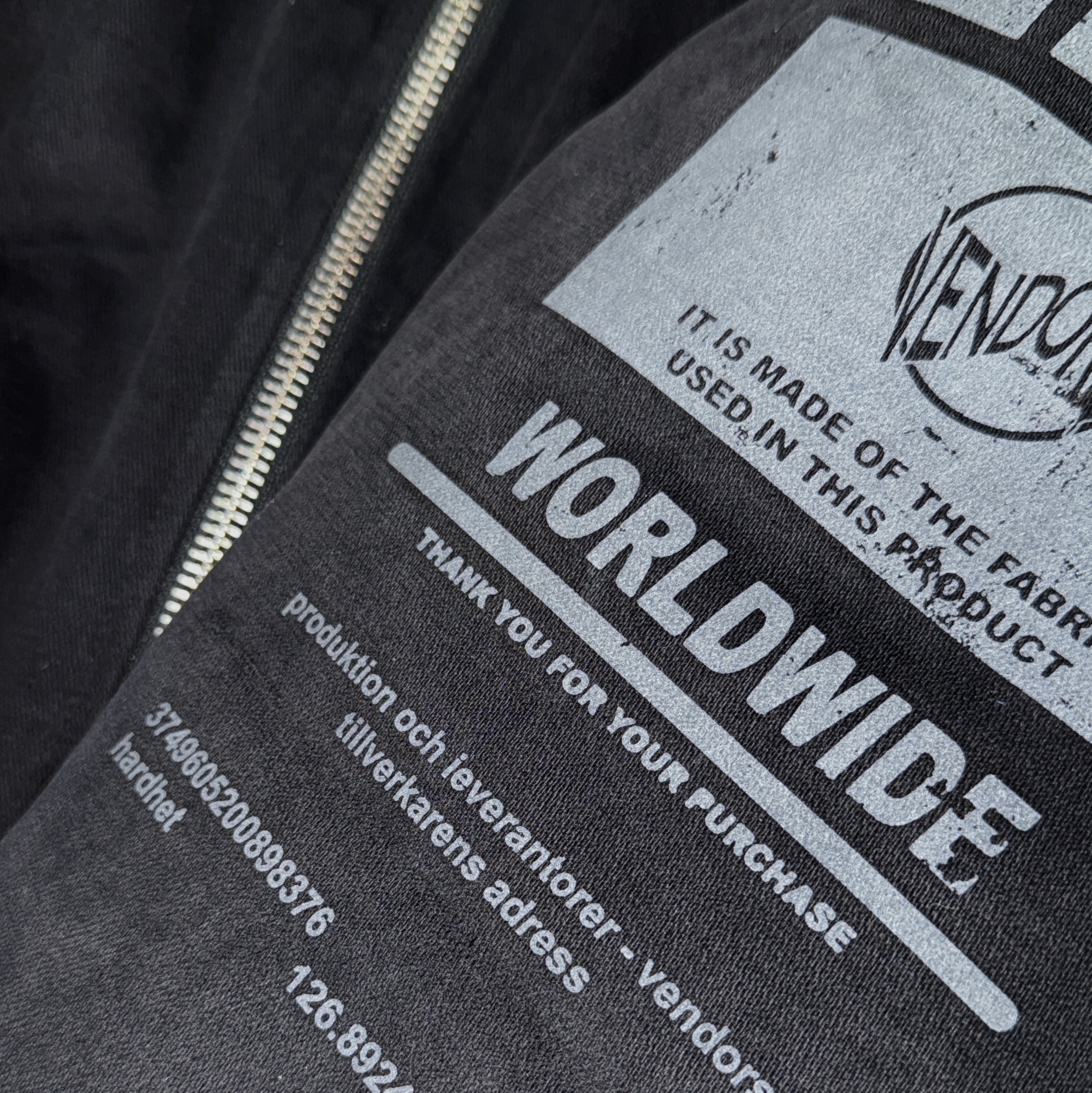 VENDORS Full DU$K Wide Baggy Pants Gray, Balenciaga 3XL Sneakers Black White 착용 스타일 - 6