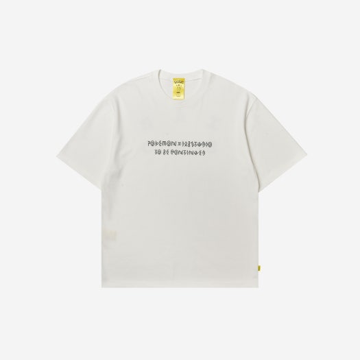 IAB Studio x Pokemon Unown T-Shirt White