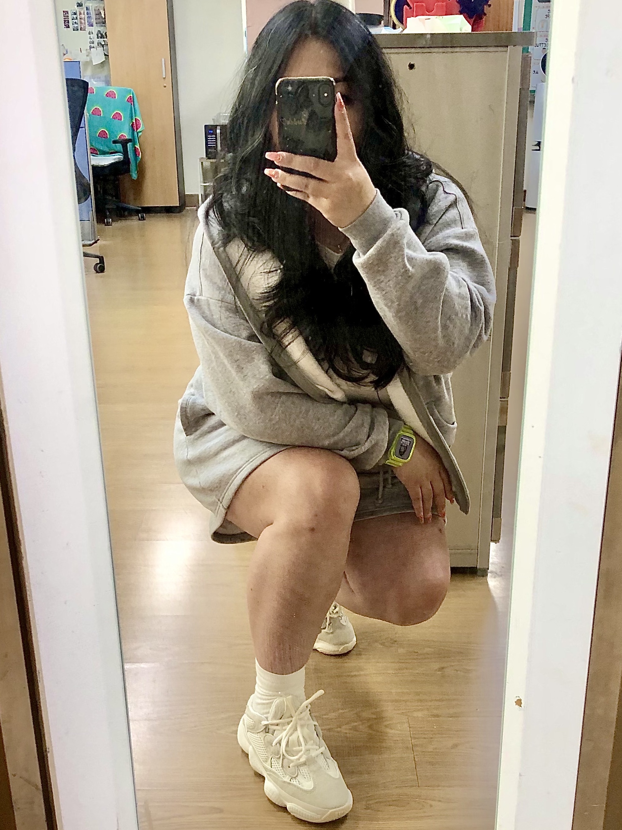Adidas Yeezy 500 Bone White 착용 스타일 - 3
