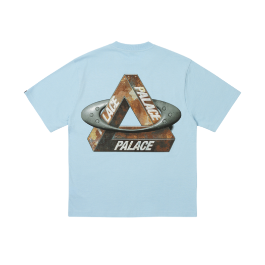 Palace x Oakley T-Shirt Blue - 24FW
