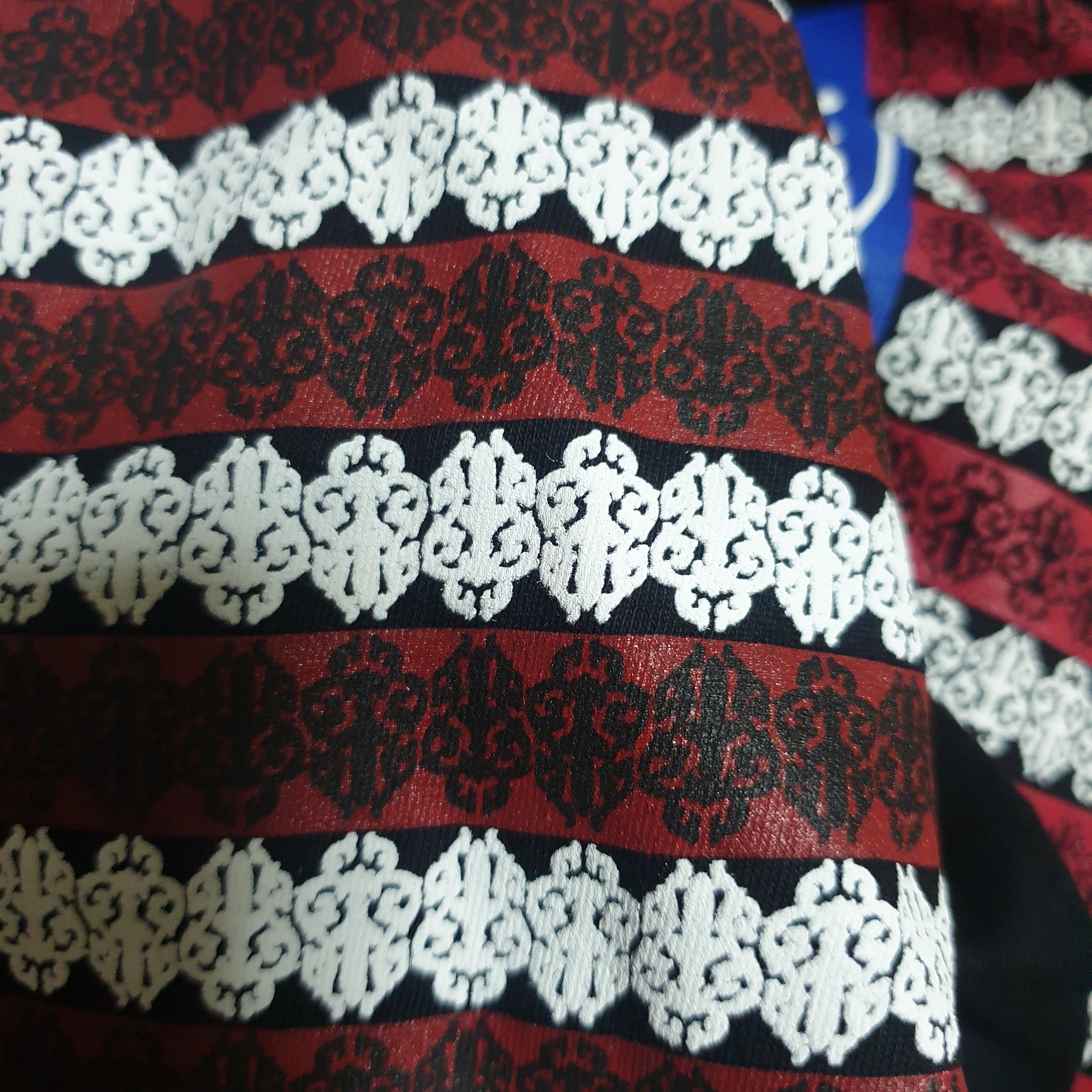 Chrome Hearts American Flag Dagger LS T-Shirt Black 착용 스타일 - 4