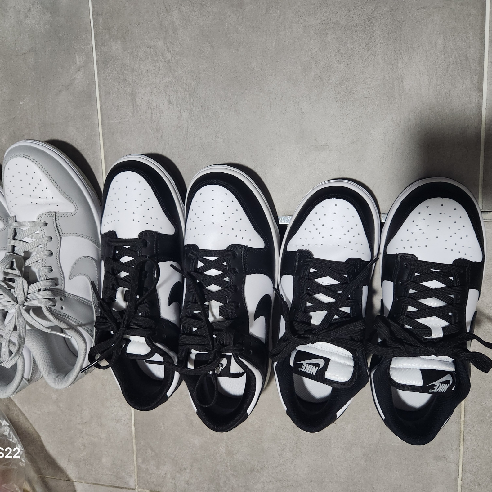 Nike Dunk Low Retro Grey Fog 착용 스타일