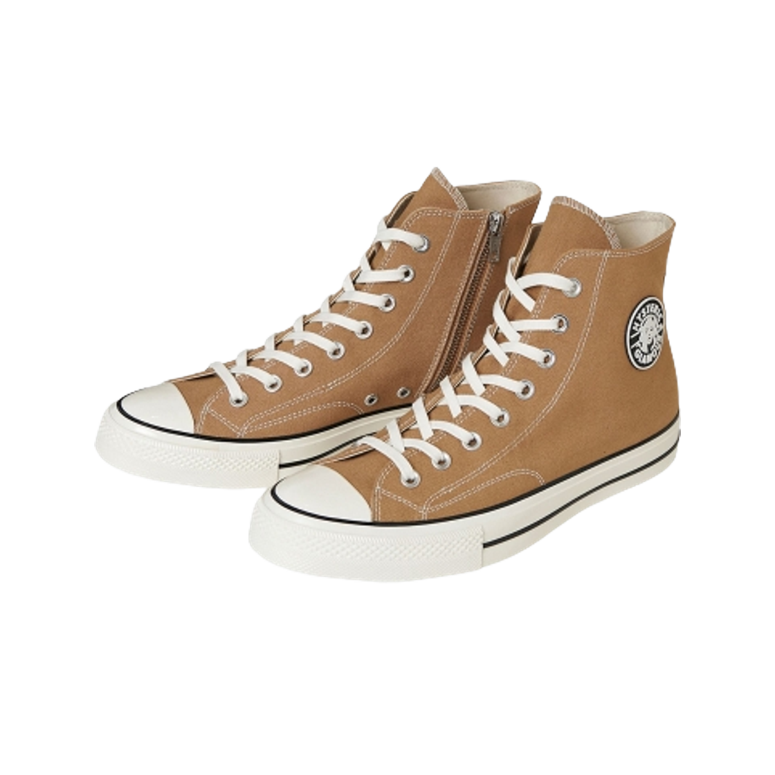 01243QS02 (W) Hysteric Glamour Side Zip High Top Sneakers