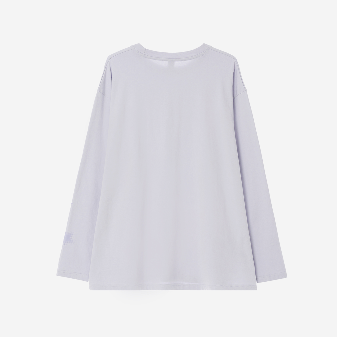 지지지 스타 오버사이즈 롱슬리브티셔츠 라벤더 퍼플(zeezeezee STAR Long Sleeve T-Shirt Lavender Purple) - 2