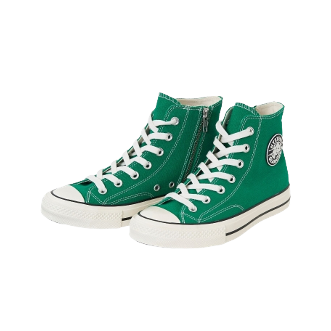 01243QS02 (W) Hysteric Glamour Side Zip High Top Sneakers