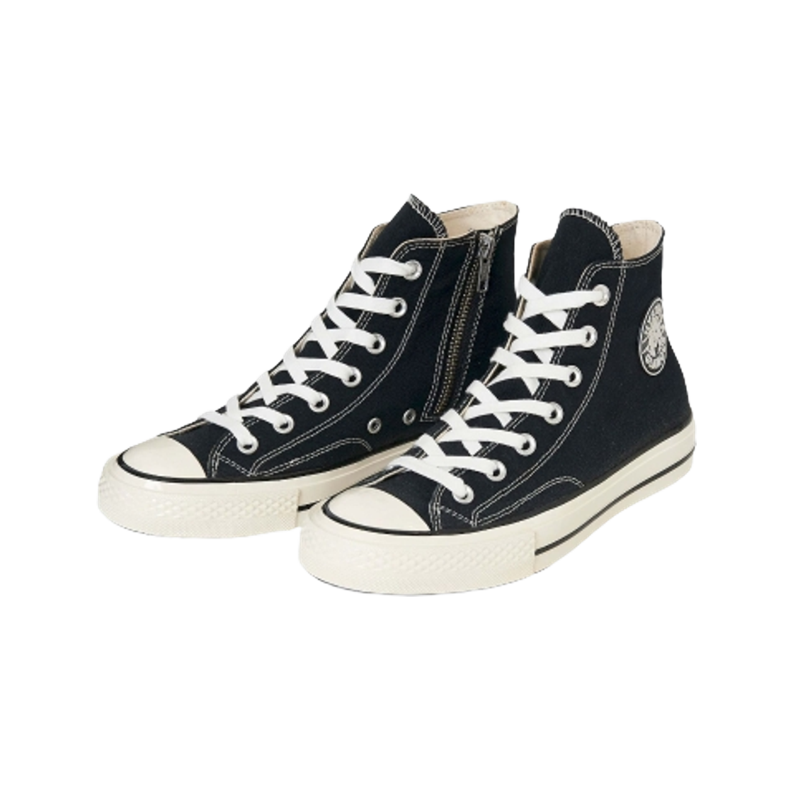 01243QS02 (W) Hysteric Glamour Side Zip High Top Sneakers