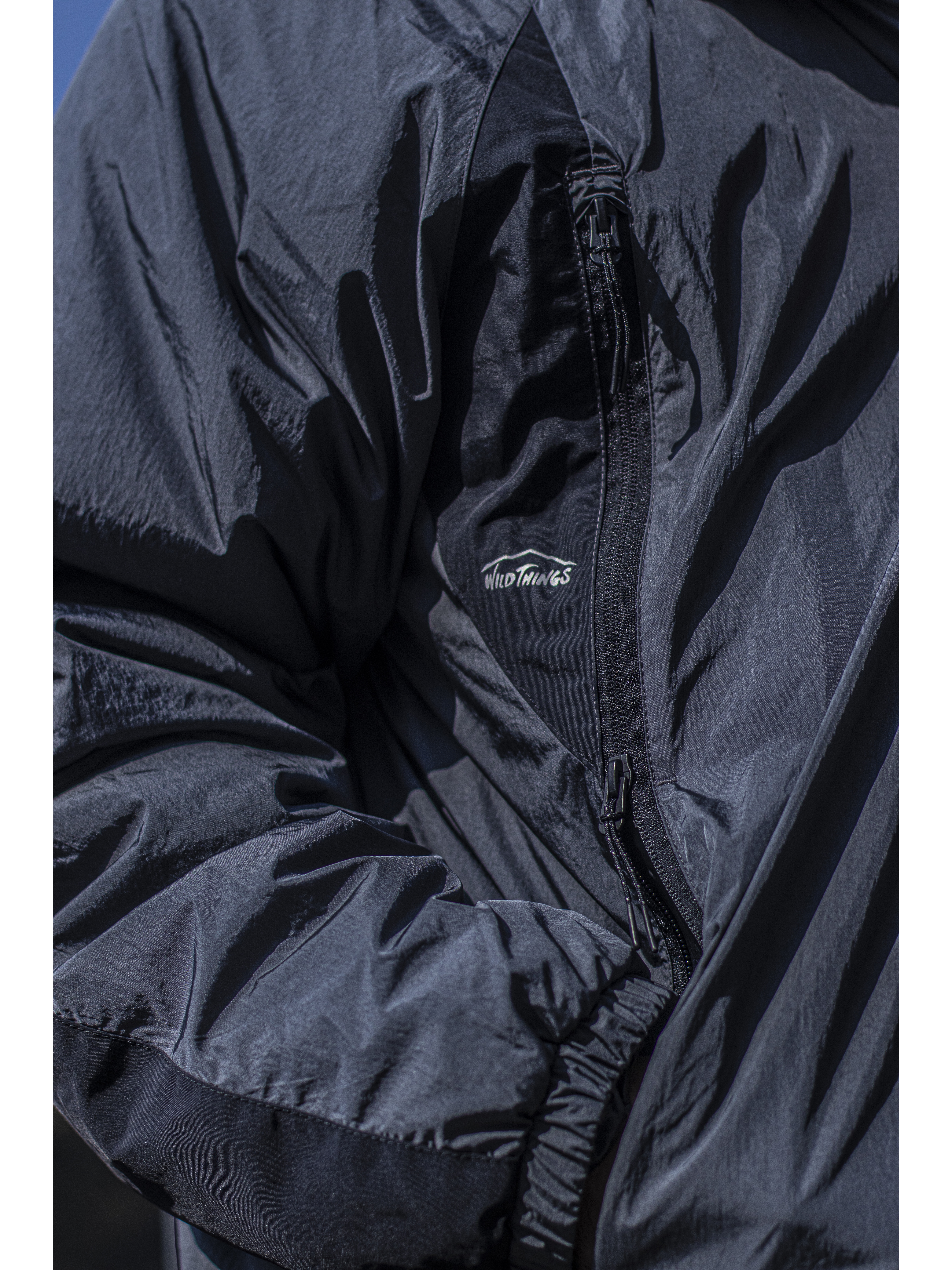 Wildthings Mountain Field Padding Jacket Graphite 착용 스타일 - 2