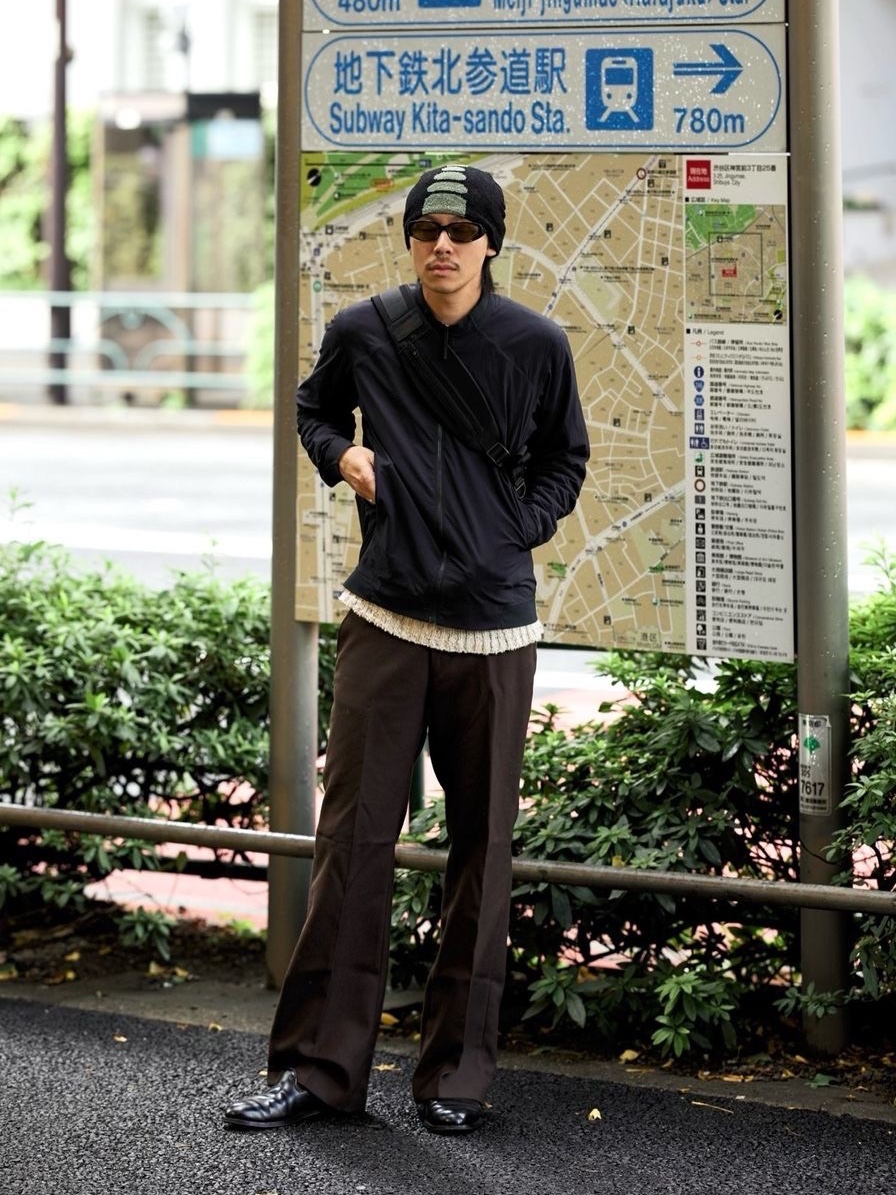 _J.L-A.L_ Eyre Beanie Ryolite Brown - 24FW 착용 스타일 - 2