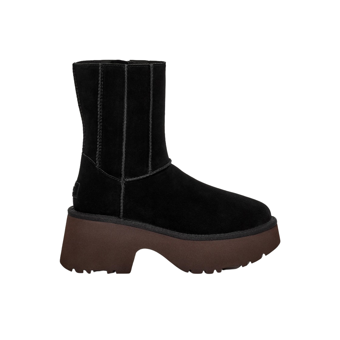 1158313-BLK (W) UGG Classic Twin Seam New Heights Black