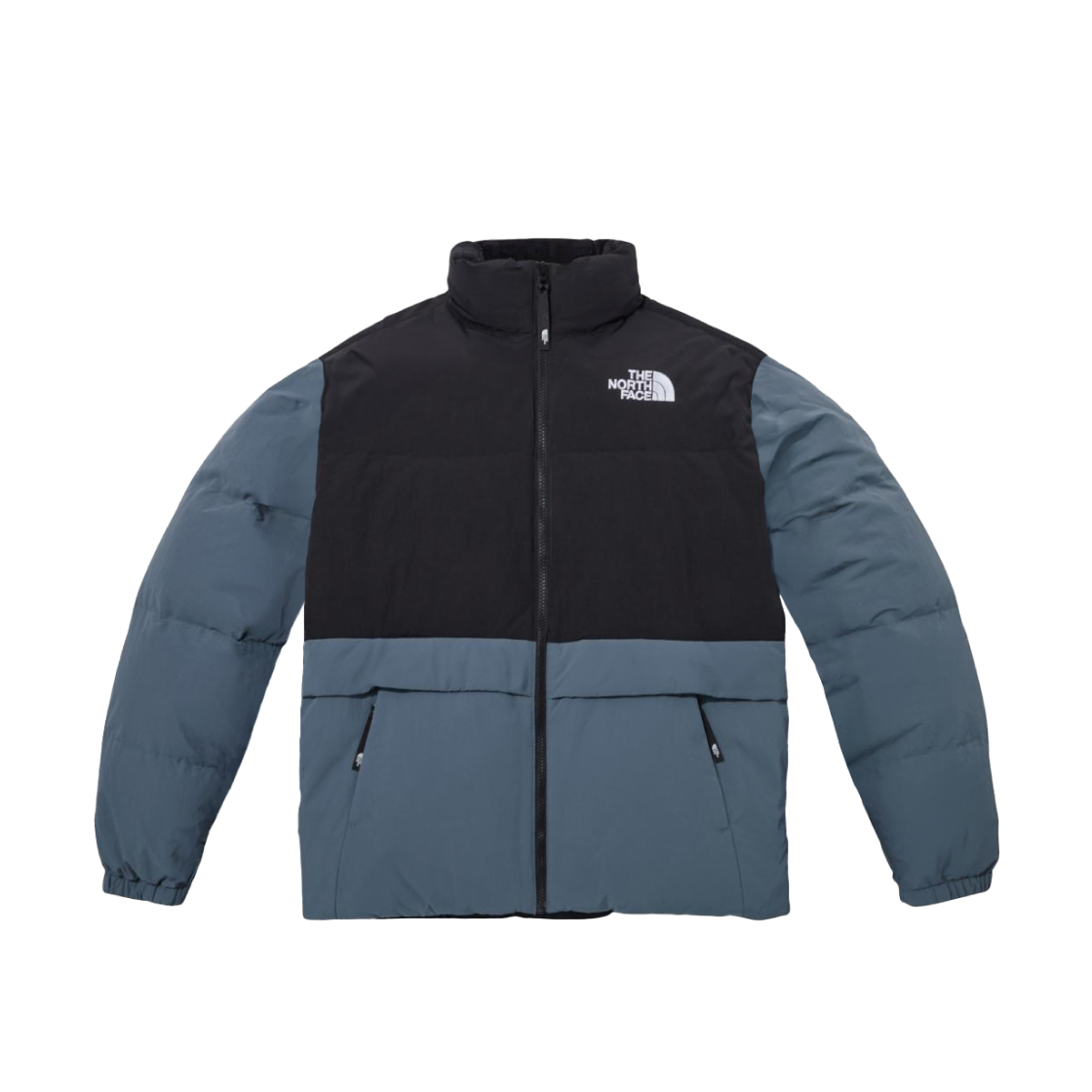 NJ1DN59L The North Face White Label Neo Puffy Down Jacket Dark Slate - 대표 이미지 #1