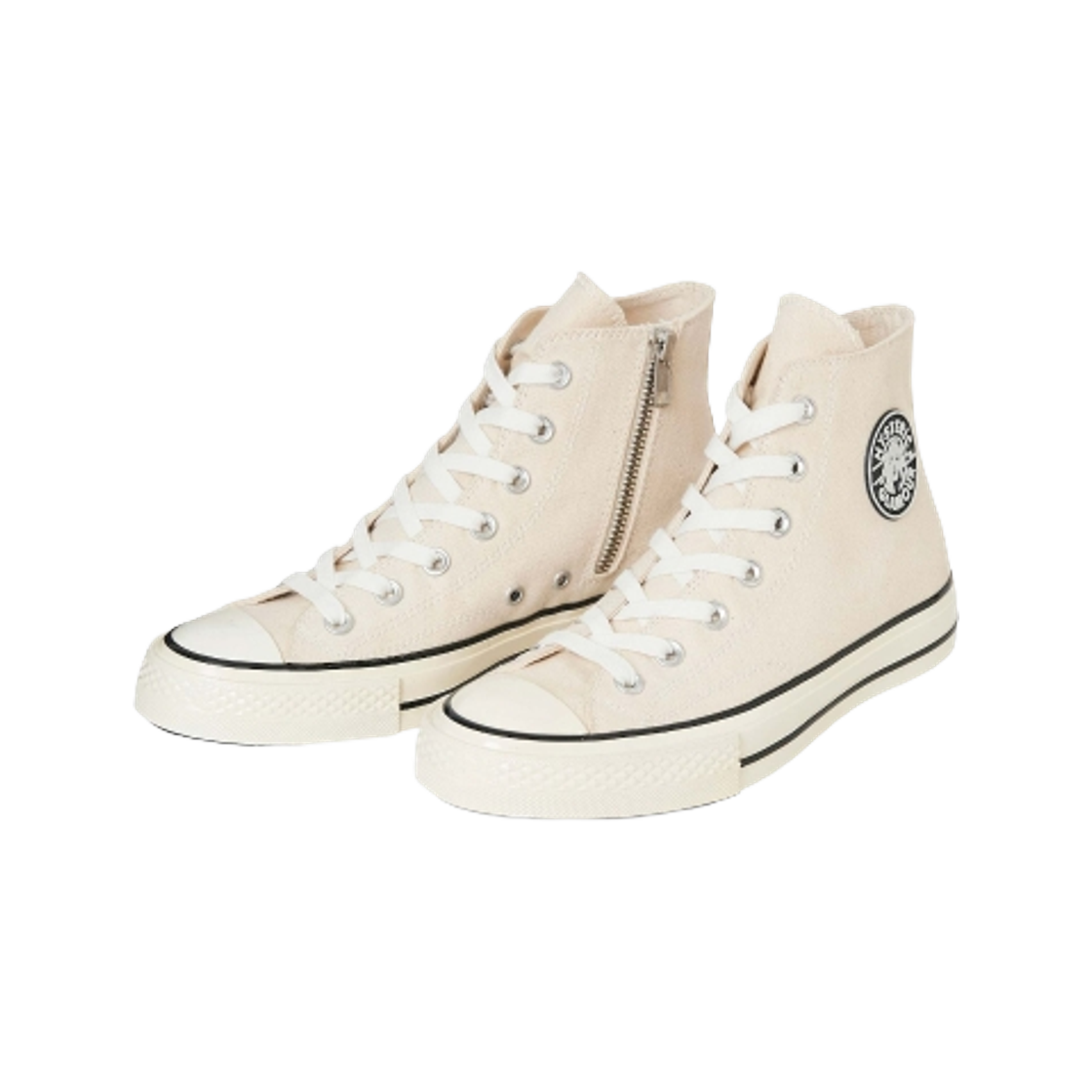 01243QS02 (W) Hysteric Glamour Side Zip High Top Sneakers