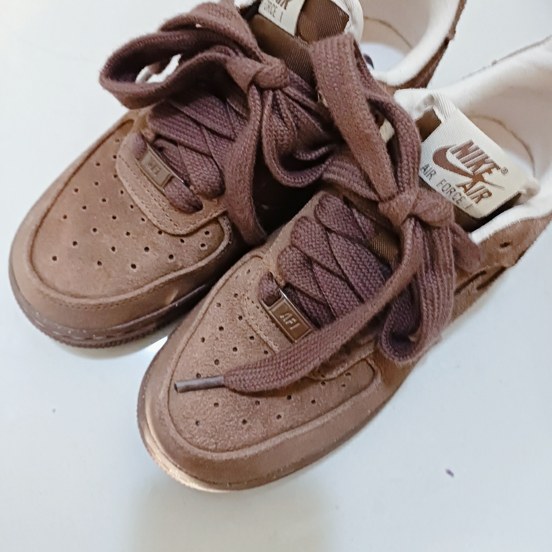 (W) Nike Air Force 1 '07 Cacao Wow 착용 스타일
