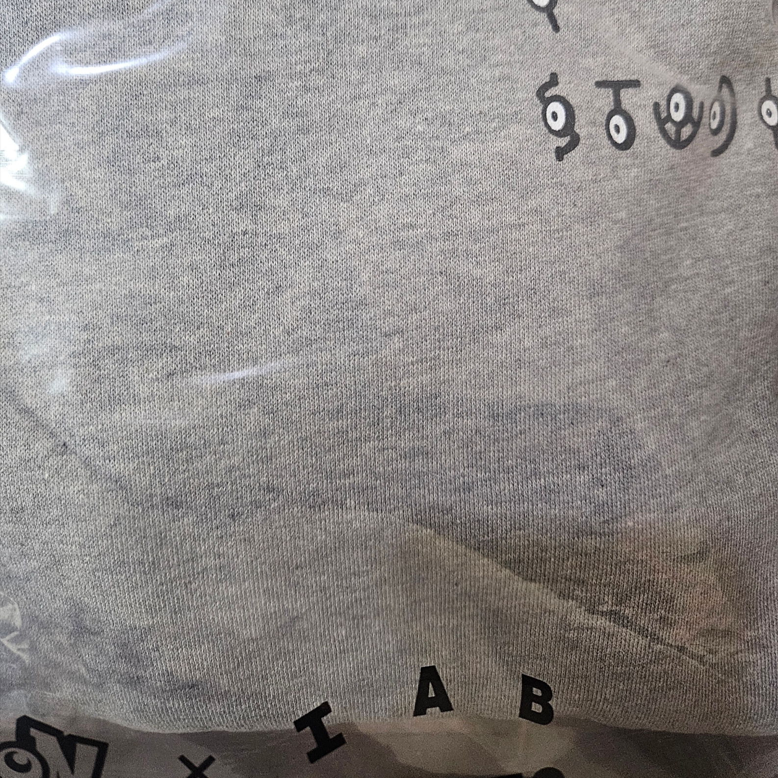IAB Studio x Pokemon Unown Hoodie Gray 착용 스타일