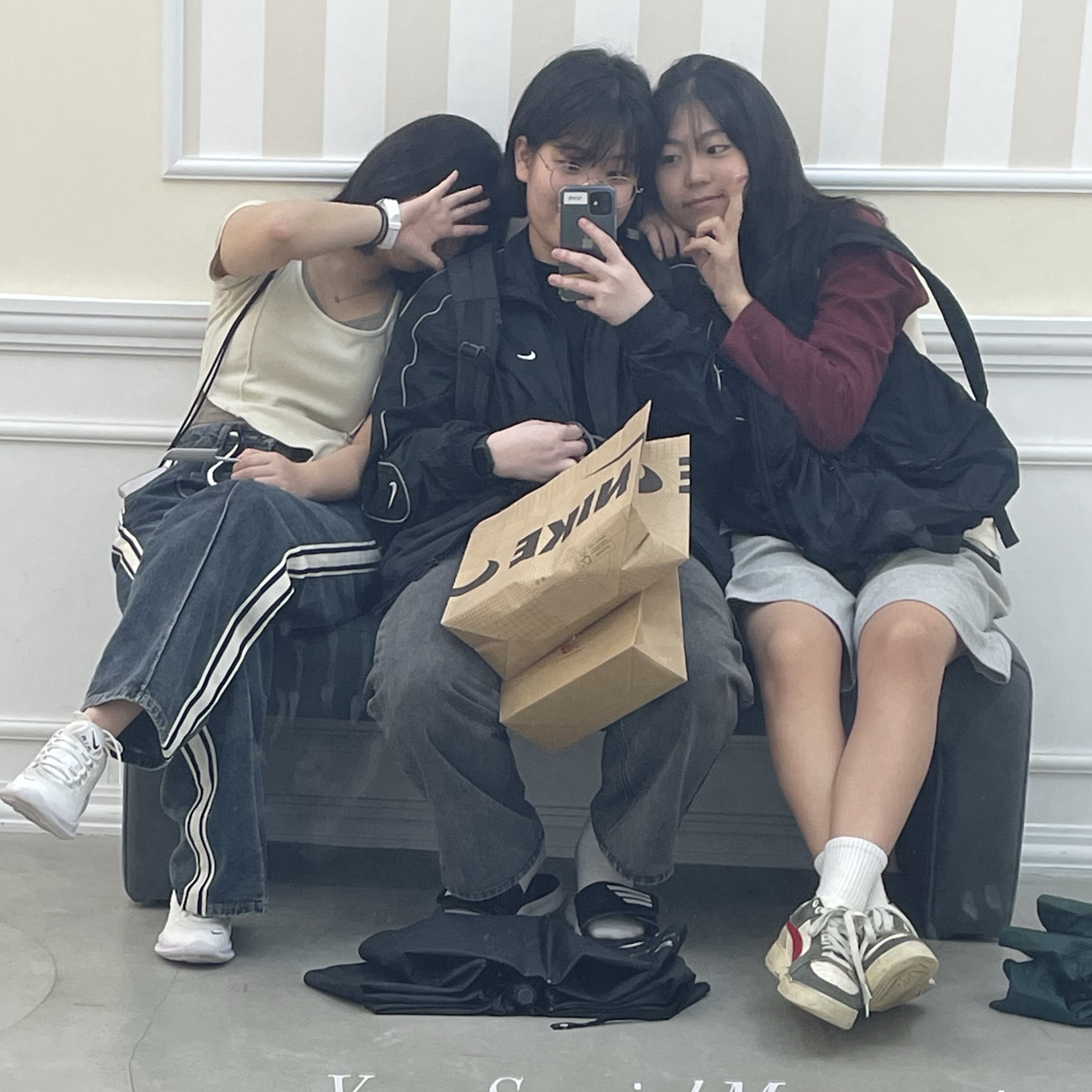 Nike NSW Solo Swoosh Woven Track Jacket Black - Asia 착용 스타일 - 1