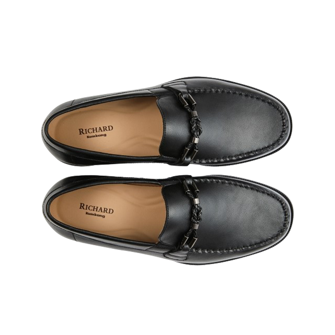금강제화 리차드 카우하이드 레더 로퍼 블랙(Kumkang Richard Cowhide Leather Loafers Black) - 2